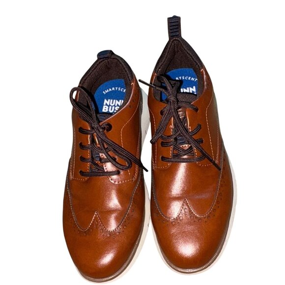 Nunn Bush Mens Stance Wing Tip Oxford Shoes-8M-GUC - Picture 2 of 9